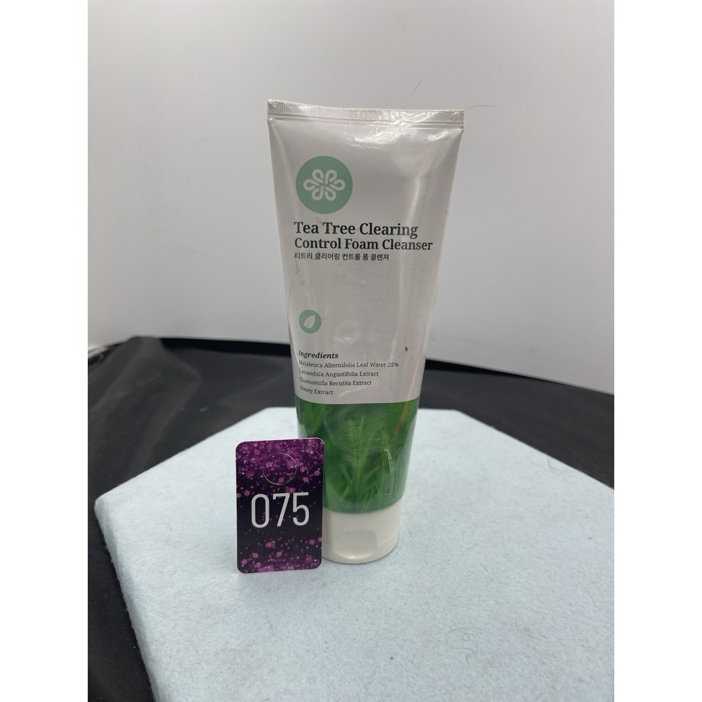 Tea Tree Clearing Control Foam‎ Cleanser 6.09 Fl Oz